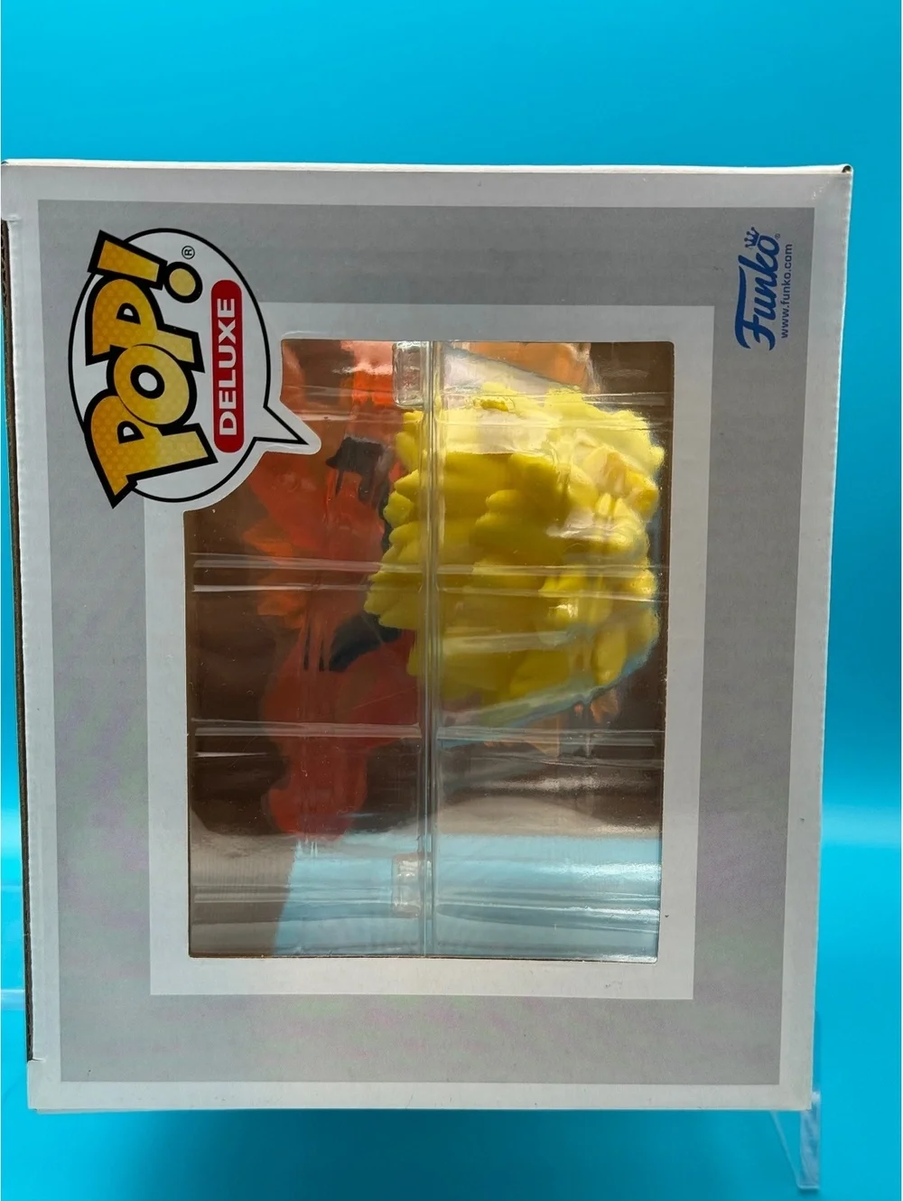 Paul St. Peter signed Naruto Uzumaki Nine Tails deluxe Funko pop with MAS COA